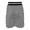 Illusion Anaglyph Optical Print Boxing Shorts-grizzshop