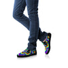 Illusion Optical Explosion Psychedelic Black Slip On Shoes-grizzshop