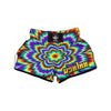 Illusion Optical Explosion Psychedelic Muay Thai Boxing Shorts-grizzshop