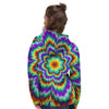 Illusion Optical Explosion Psychedelic Women's Hoodie-grizzshop