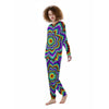 Illusion Optical Explosion Psychedelic Women's Pajamas-grizzshop