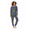 Illusion Optical Explosion Psychedelic Women's Pajamas-grizzshop