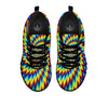 Illusion Optical Psychedelic Expansion Black Sneaker-grizzshop