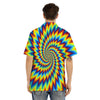 Illusion Optical Psychedelic Expansion Men's Hawaiian Shirt-grizzshop