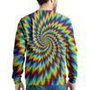 Illusion Optical Psychedelic Expansion Men's Sweatshirt-grizzshop