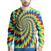 Illusion Optical Psychedelic Expansion Men's Sweatshirt-grizzshop