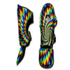 Illusion Optical Psychedelic Expansion Muay Thai Shin Guards-grizzshop