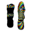 Illusion Optical Psychedelic Expansion Muay Thai Shin Guards-grizzshop