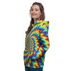 Illusion Optical Psychedelic Expansion Women's Hoodie-grizzshop