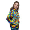 Illusion Optical Psychedelic Expansion Women's Hoodie-grizzshop