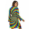 Illusion Optical Psychedelic Expansion Women's Robe-grizzshop