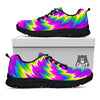 Illusion Optical Psychedelic Radiant Black Sneaker-grizzshop