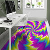 Illusion Optical Psychedelic Radiant Floor Mat-grizzshop