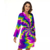 Illusion Optical Psychedelic Radiant Women's Robe-grizzshop