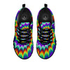 Illusion Optical Psychedelic Spiral Black Sneaker-grizzshop