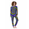 Illusion Optical Psychedelic Spiral Women's Pajamas-grizzshop