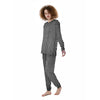 Illusion Optical Psychedelic Web Women's Pajamas-grizzshop