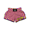 Illusion Optical Wave Psychedelic Muay Thai Boxing Shorts-grizzshop