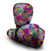 Illusion Psychedelic Print Pattern Boxing Gloves-grizzshop