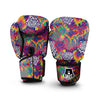 Illusion Psychedelic Print Pattern Boxing Gloves-grizzshop