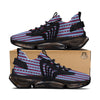 Independence Day USA Print Pattern Black Gym Shoes-grizzshop