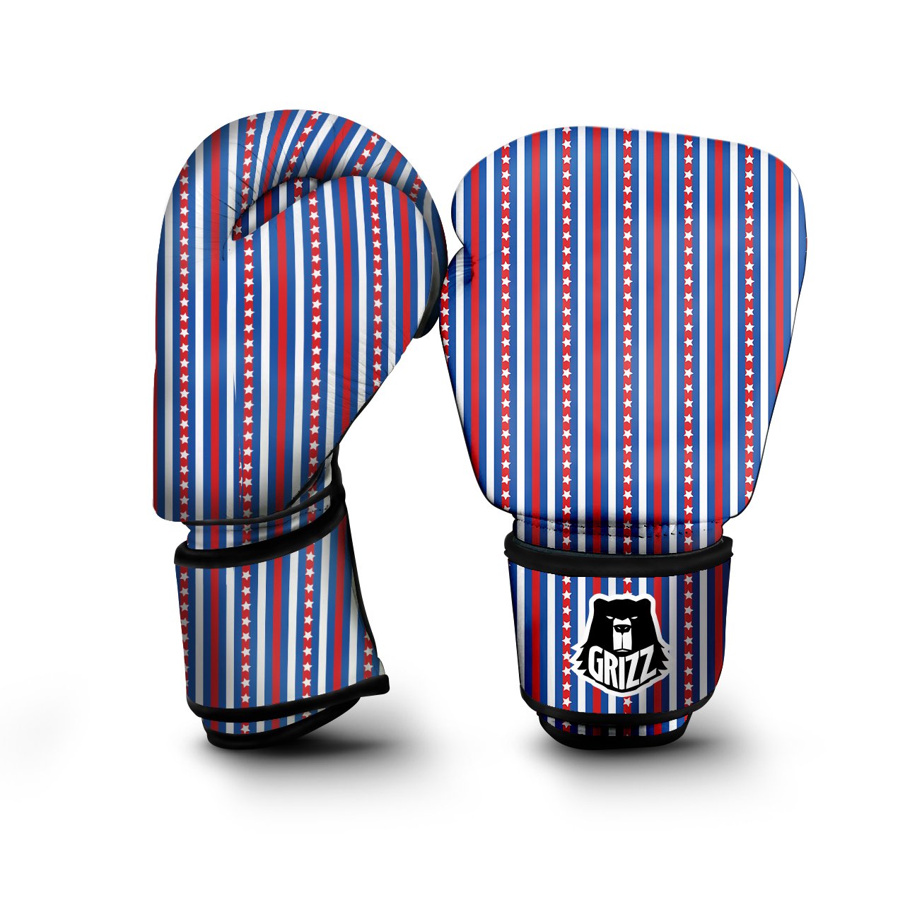 Independence Day USA Print Pattern Boxing Gloves-grizzshop