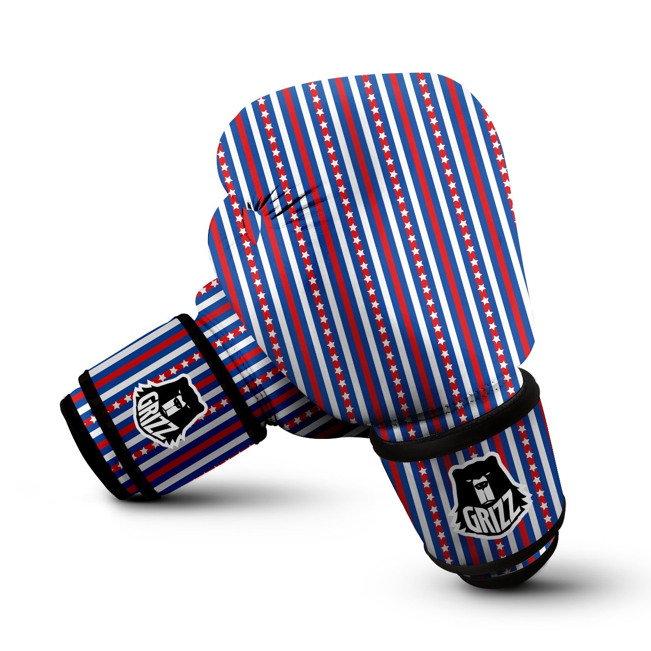 Independence Day USA Print Pattern Boxing Gloves-grizzshop