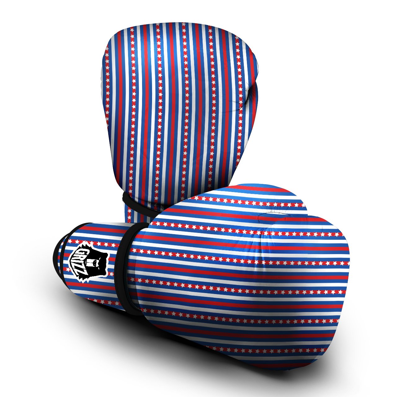 Independence Day USA Print Pattern Boxing Gloves-grizzshop