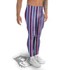 Independence Day USA Print Pattern Men's Leggings-grizzshop