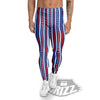 Independence Day USA Print Pattern Men's Leggings-grizzshop