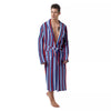 Independence Day USA Print Pattern Men's Robe-grizzshop