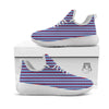 Independence Day USA Print Pattern White Athletic Shoes-grizzshop