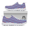 Independence Day USA Print Pattern White Sneaker-grizzshop