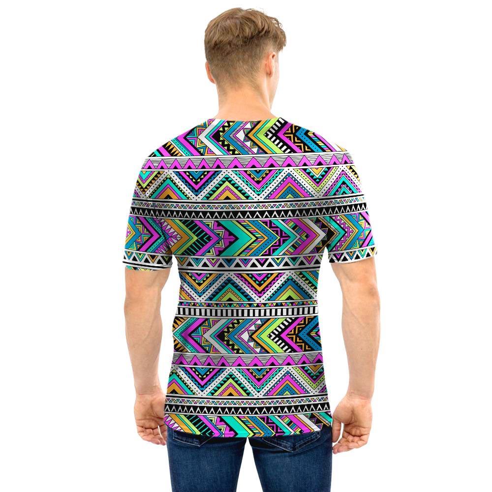 Indian Aztec Men T Shirt-grizzshop