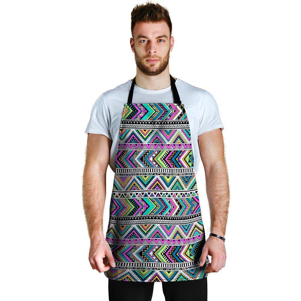 Indian Aztec Men's Apron-grizzshop