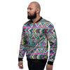 Indian Aztec Men's Bomber Jacket-grizzshop