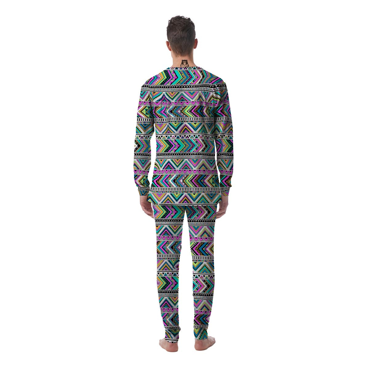 Indian Aztec Men's Pajamas-grizzshop