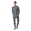 Indian Aztec Men's Pajamas-grizzshop