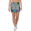 Indian Aztec Mini Skirt-grizzshop