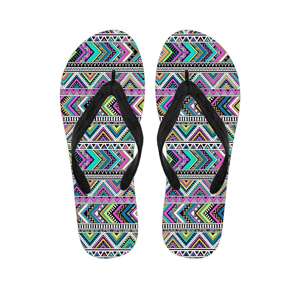 Indian Aztec Women's Flip Flops-grizzshop