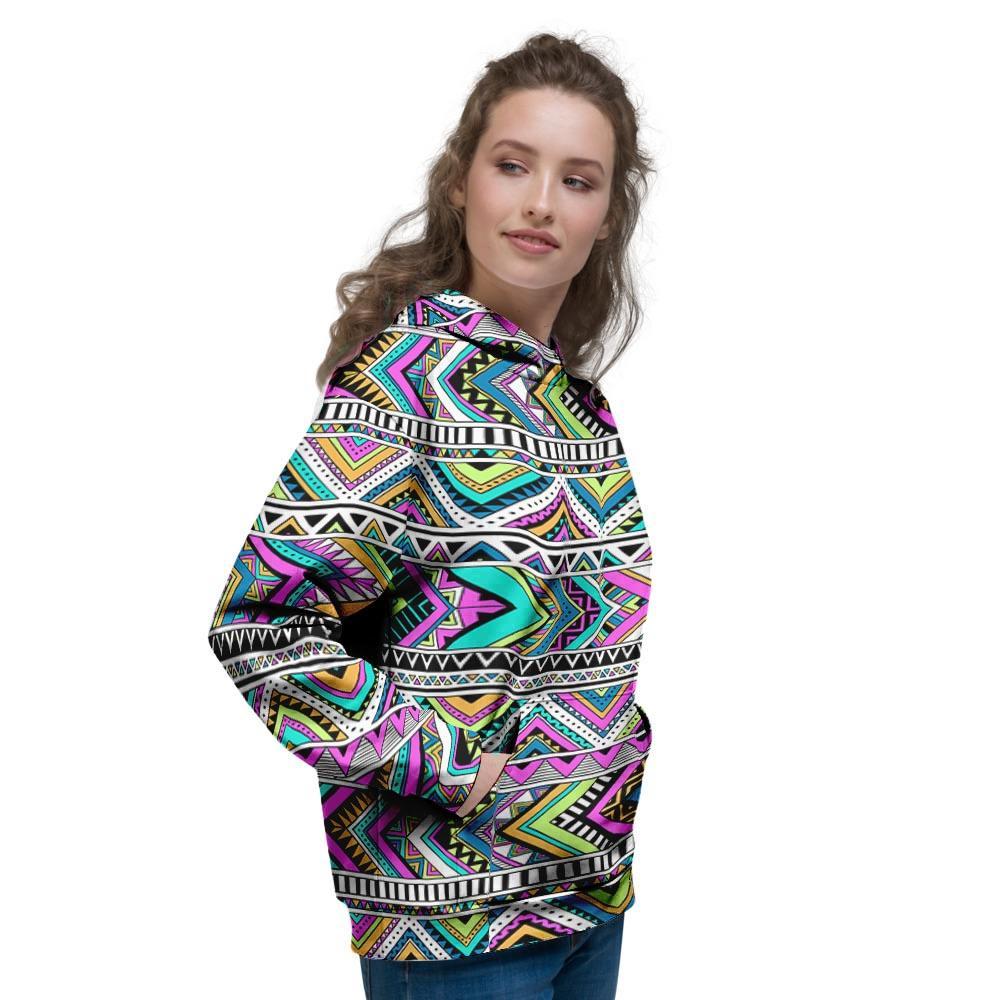 Indian Aztec Women's Hoodie-grizzshop