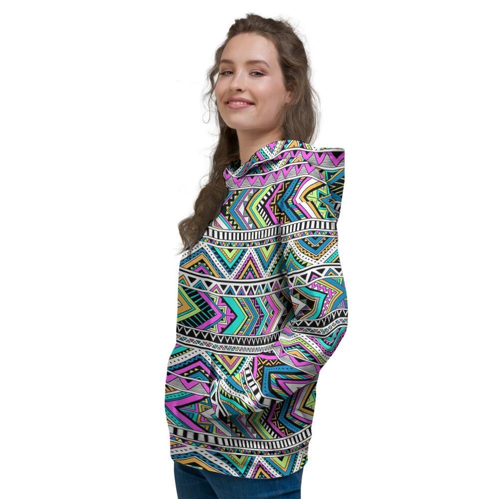 Indian Aztec Women's Hoodie-grizzshop