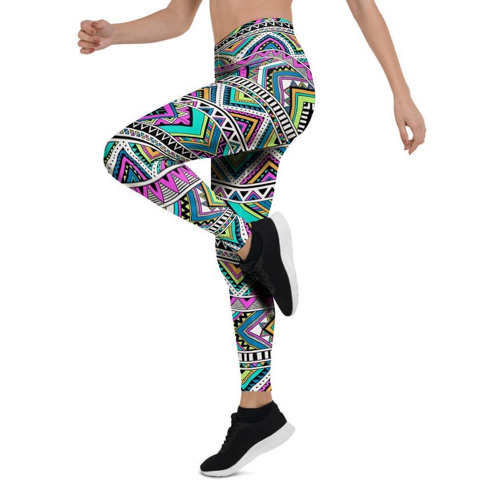 Indian Aztec Women's Leggings-grizzshop