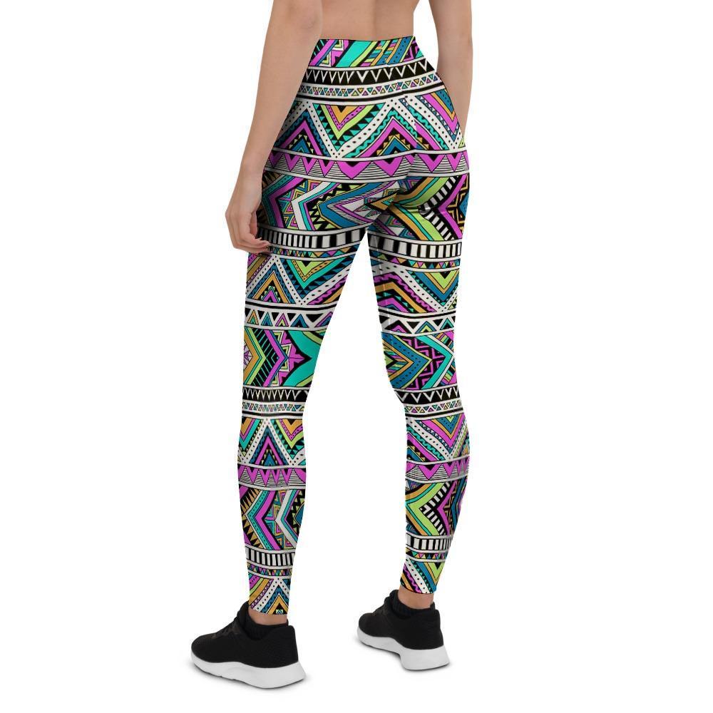 Indian Aztec Women's Leggings-grizzshop