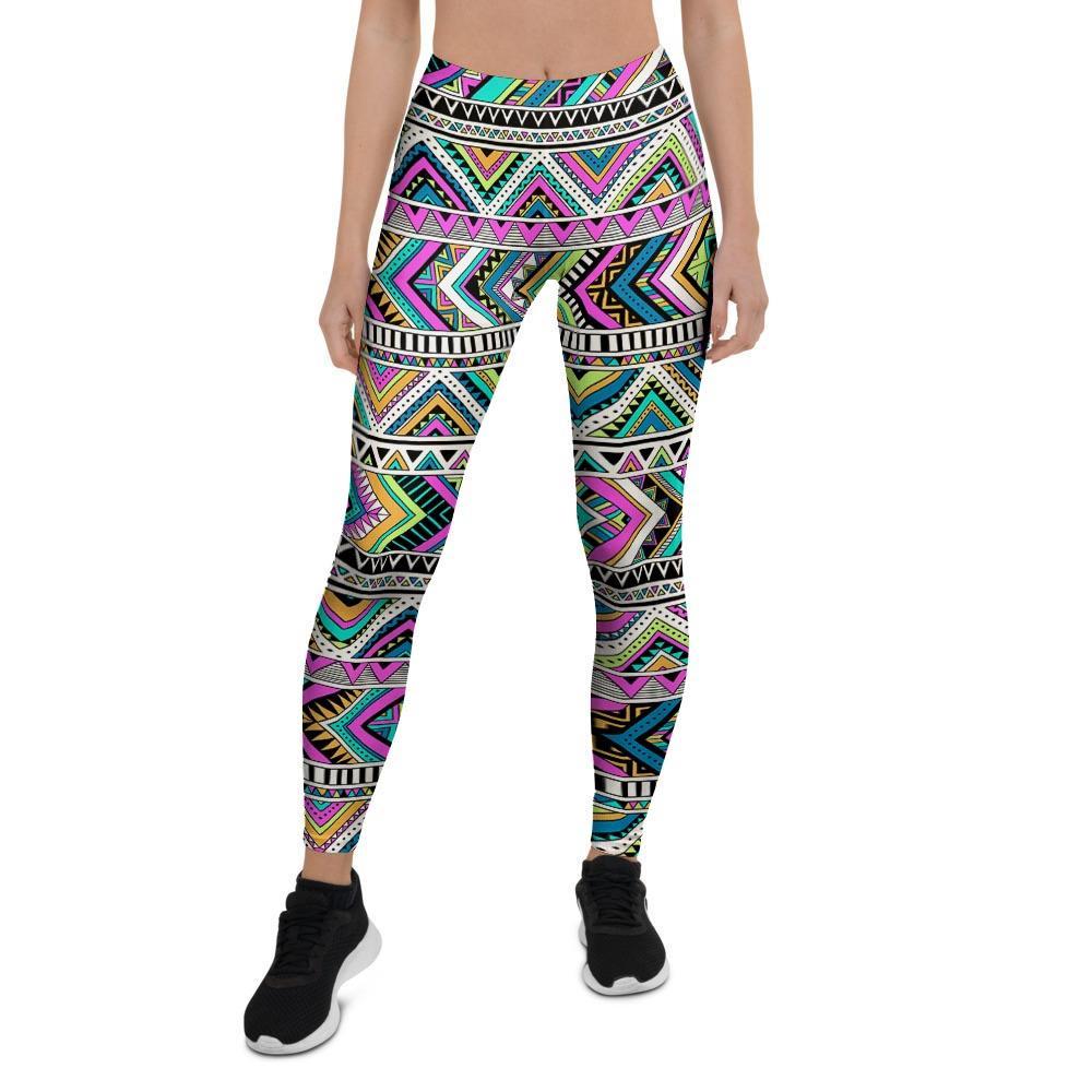 Indian Aztec Women's Leggings-grizzshop