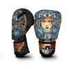 Indian Girl Native Portrait Print Boxing Gloves-grizzshop