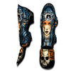 Indian Girl Native Portrait Print Muay Thai Shin Guards-grizzshop