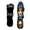 Indian Girl Native Portrait Print Muay Thai Shin Guards-grizzshop