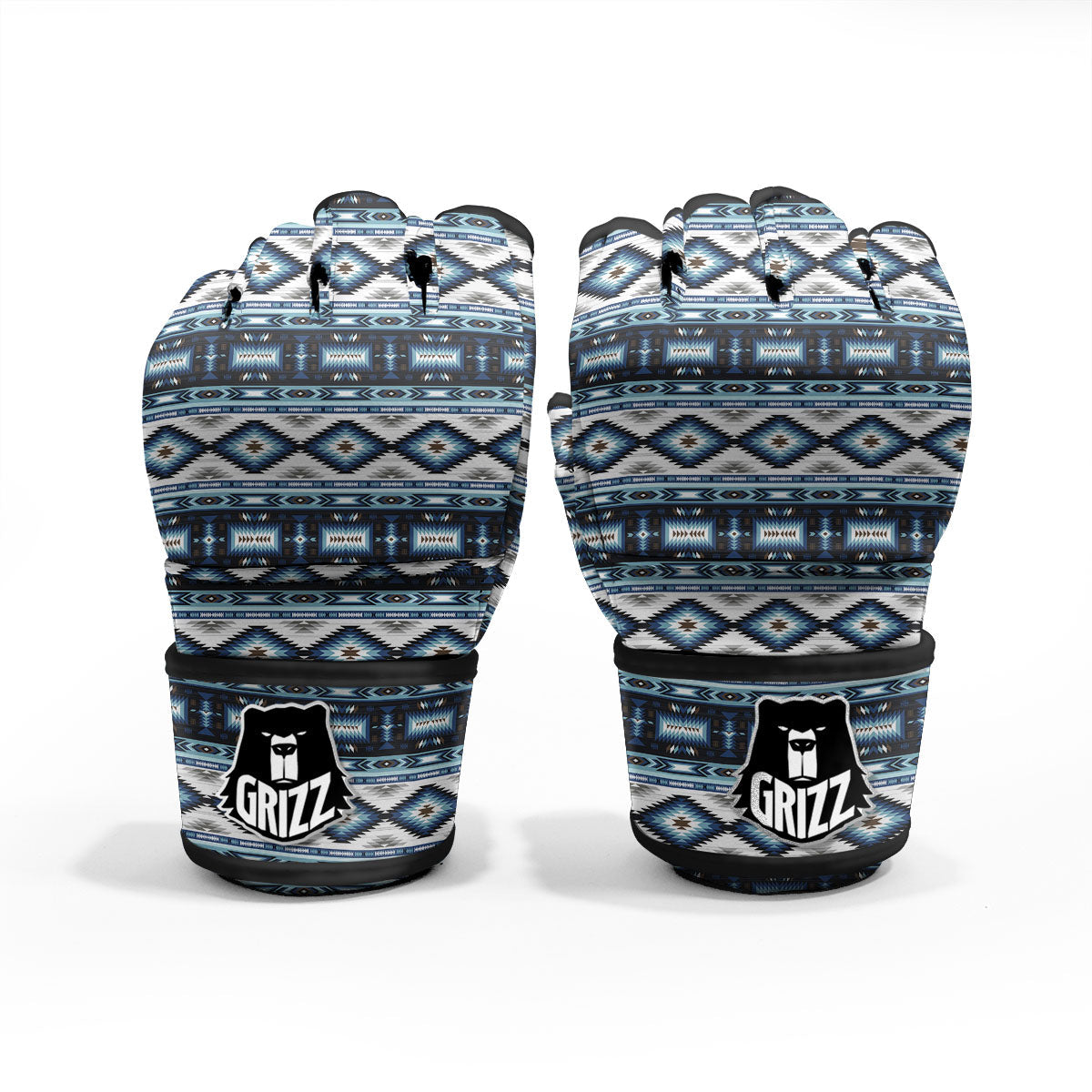 Indian Native American Print Pattern MMA Gloves-grizzshop