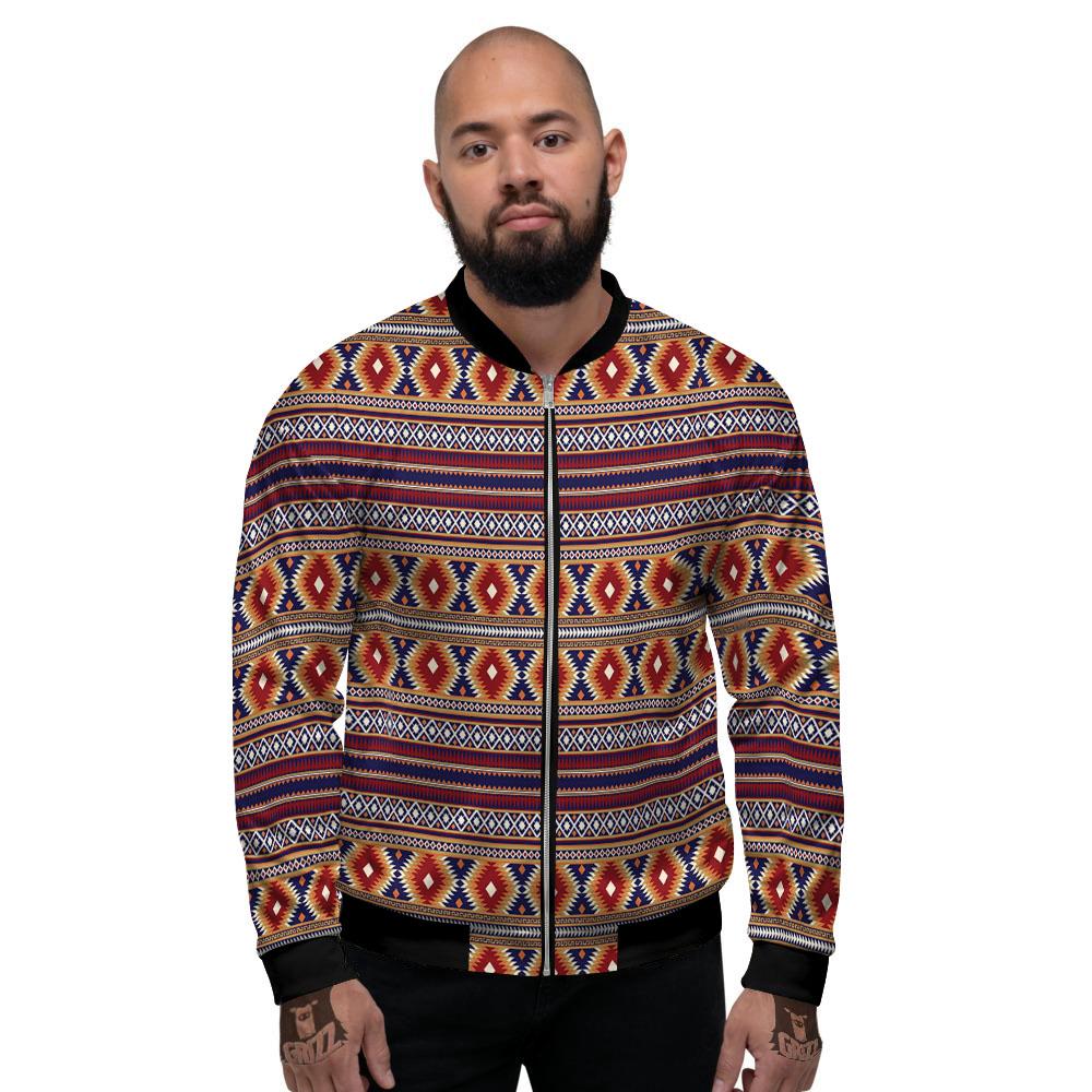 Aztec Indians Navajo Tribal Native American Print Mens Bomber Jacket - It's  RobinLori...NOW!